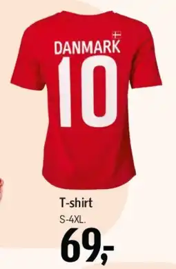 Føtex T-shirt (Danmark, rygprint) tilbud