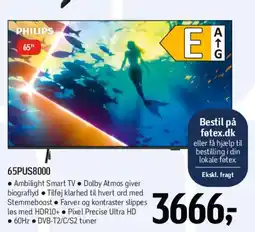 Føtex 65PUS8000 tilbud