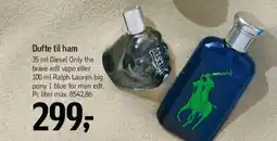 Føtex Dufte til ham tilbud