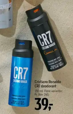Føtex Cristiano Ronaldo CR7 deodorant tilbud