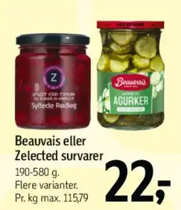 Føtex Beauvais eller Zelected suvarer tilbud