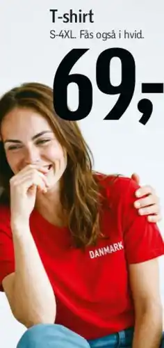 Føtex T-shirt (dame/herre) tilbud