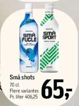 Føtex Små shots tilbud