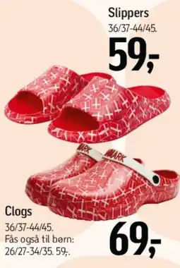 Føtex Slippers & Clogs tilbud
