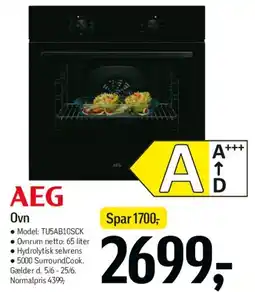 Føtex AEG Ovn tilbud