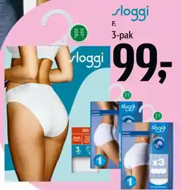Føtex Sloggi - 3-pak tilbud