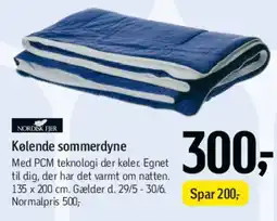 Føtex Kølende sommerdyne tilbud