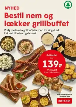 SPAR Grillbuffet tilbud
