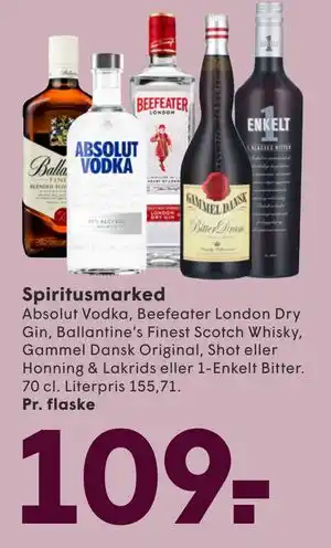 SPAR Spiritusmarked tilbud