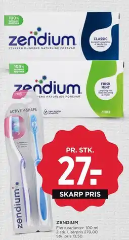 MENY ZENDIUM tilbud