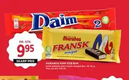 MENY MARABOU KING SIZE BAR tilbud