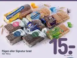 REMA 1000 Pågen eller Signatur brød tilbud