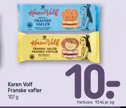 REMA 1000 Karen Volf Franske vafler tilbud