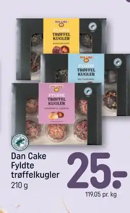 REMA 1000 Dan Cake Fyldte trøffelkugler tilbud