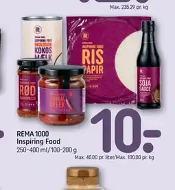 REMA 1000 REMA 1000 Inspiring Food tilbud