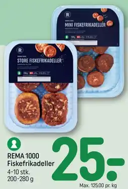 REMA 1000 REMA 1000 Fiskefrikadeller tilbud