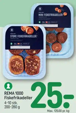 REMA 1000 REMA 1000 Fiskefrikadeller tilbud