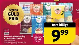 Løvbjerg Revet ost, pizzatopping el. mozzarella i tern tilbud