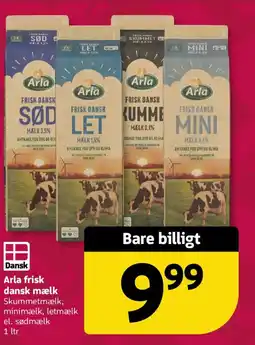 Løvbjerg Dansk Arla frisk dansk mælk tilbud