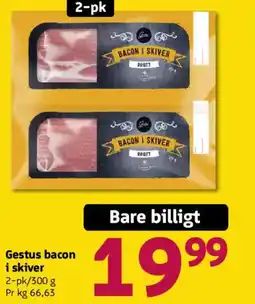 Løvbjerg Gestus bacon i skiver tilbud