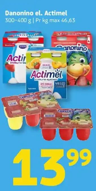 Løvbjerg Danonino el. Actimel tilbud