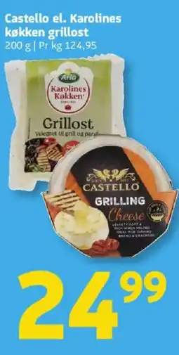 Løvbjerg Castello el. Karolines køkken grillost tilbud