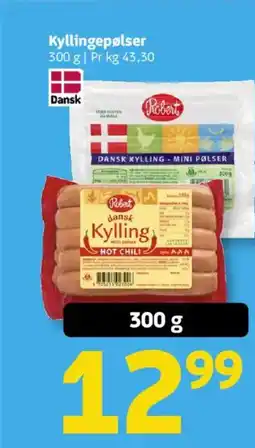 Løvbjerg Kyllingepølser tilbud