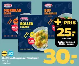 Netto Steff Houlberg maxi færdigretter tilbud