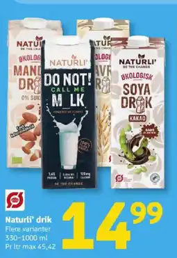 Løvbjerg Naturli' drik tilbud