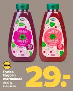 Netto Fynbo hyggemarmelade tilbud