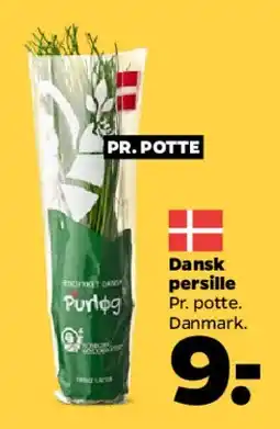 Netto Dansk persille (pr. potte) tilbud