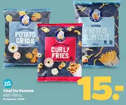 Netto Chef De Pomme (pommes frites) tilbud