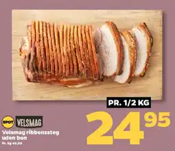 Netto Velsmag ribbensteg uden ben tilbud