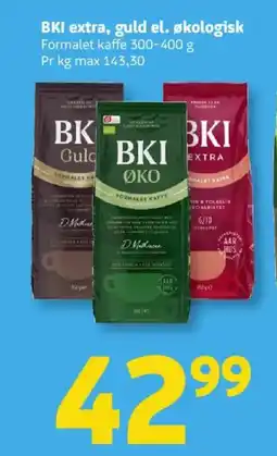 Løvbjerg BKI extra, guld el. økologisk tilbud