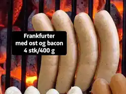 Løvbjerg Frankfurter med ost og bacon tilbud