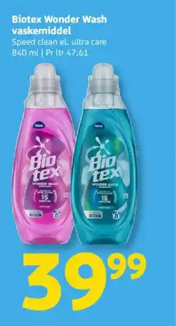 Løvbjerg Biotex Wonder Wash vaskemiddel tilbud