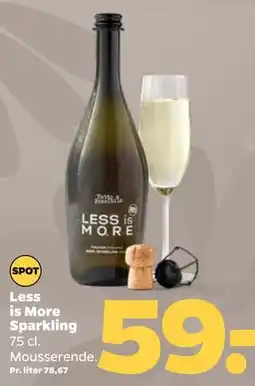 Netto Less is More Sparkling tilbud