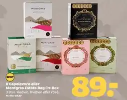 Netto Il Capolavoro eller Montgras Estate Bag-in-Box tilbud