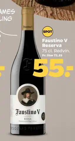 Netto Faustino V Reserva tilbud