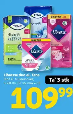 Løvbjerg Libresse duo el. Tena tilbud