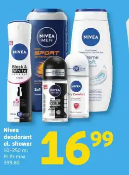Løvbjerg Nivea deodorant el. shower tilbud