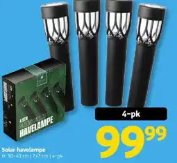 Løvbjerg Solar havelampe tilbud