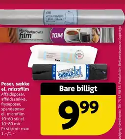 Løvbjerg Poser, sække el. microfilm tilbud