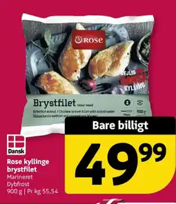 Løvbjerg Dansk Rose kyllinge brystfilet tilbud