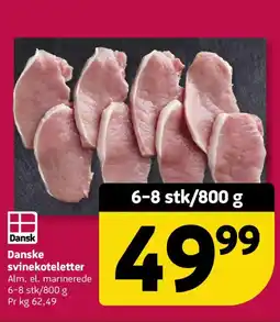 Løvbjerg Dansk danske svinekoteletter tilbud