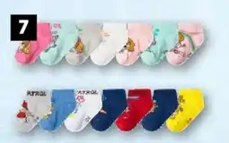 Lidl LUPILU Sneakersstrømper 7-pak tilbud