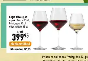 Imerco Legio Nova glas tilbud