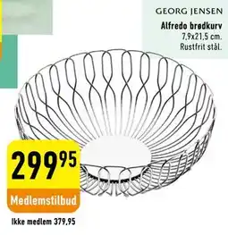 Imerco GEORG JENSEN Alfredo brødkurv tilbud