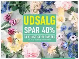Imerco SPAR 40% PÅ KUNSTIGE BLOMSTER tilbud