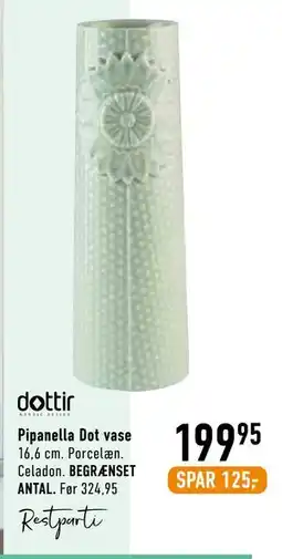 Imerco Pipanella Dot vase tilbud